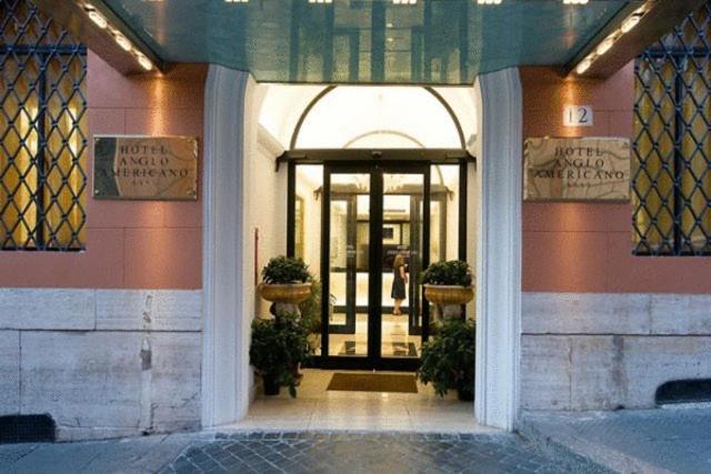 Hotel Anglo Americano Rome Exterior photo