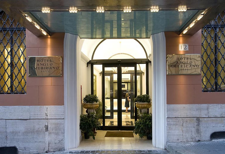 Hotel Anglo Americano Rome Exterior photo